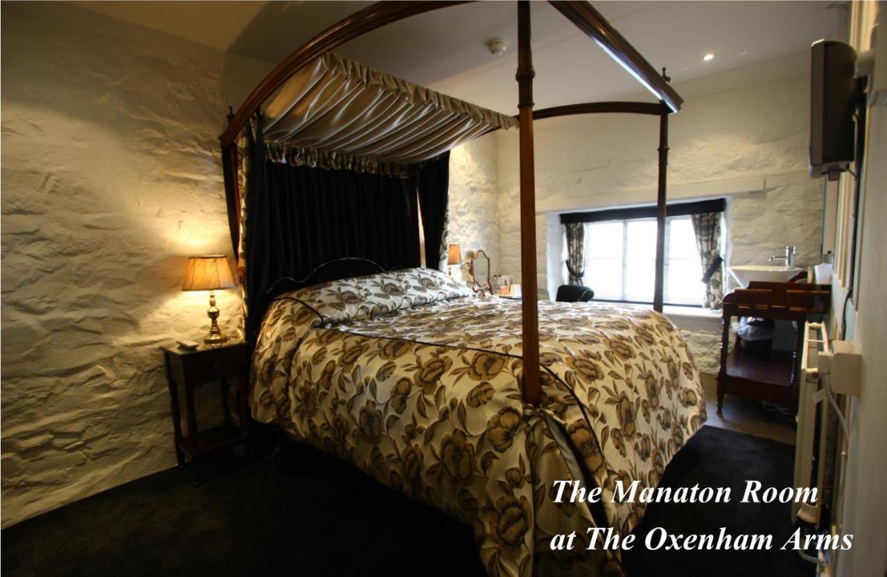 The Oxenham Arms Hotel Devon South Zeal Экстерьер фото